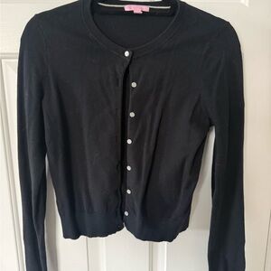 Lilly Pulitzer Black Knit Sweater